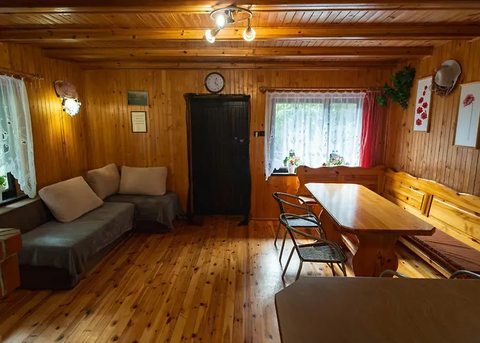 بيت خشبي Nad Jeziorem