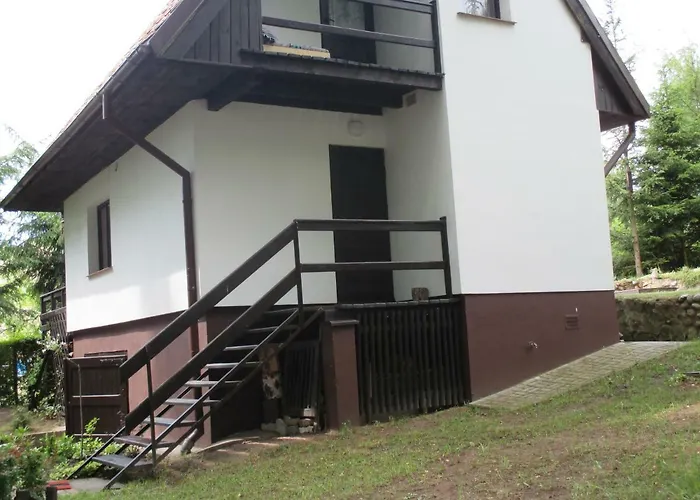 Nad Jeziorem بيت خشبي *