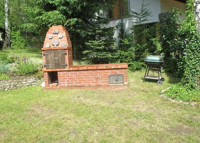 Nad Jeziorem بيت خشبي *