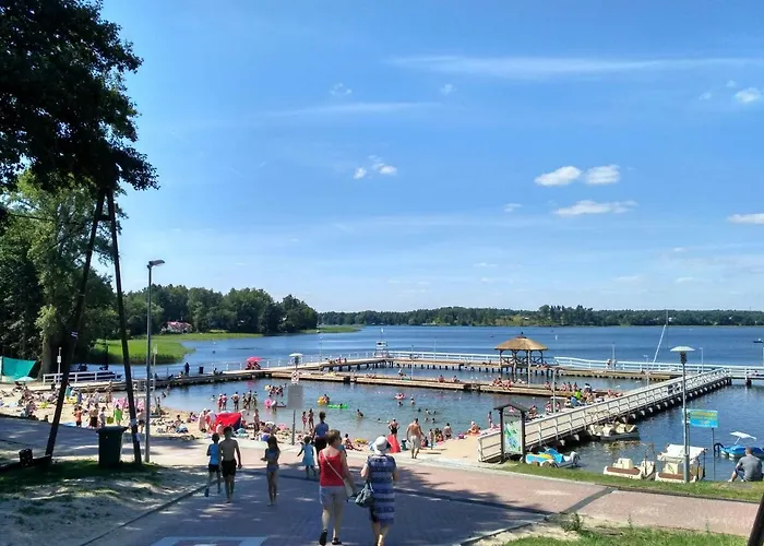 بيت خشبي Nad Jeziorem *